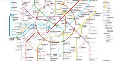 莫斯科地铁图