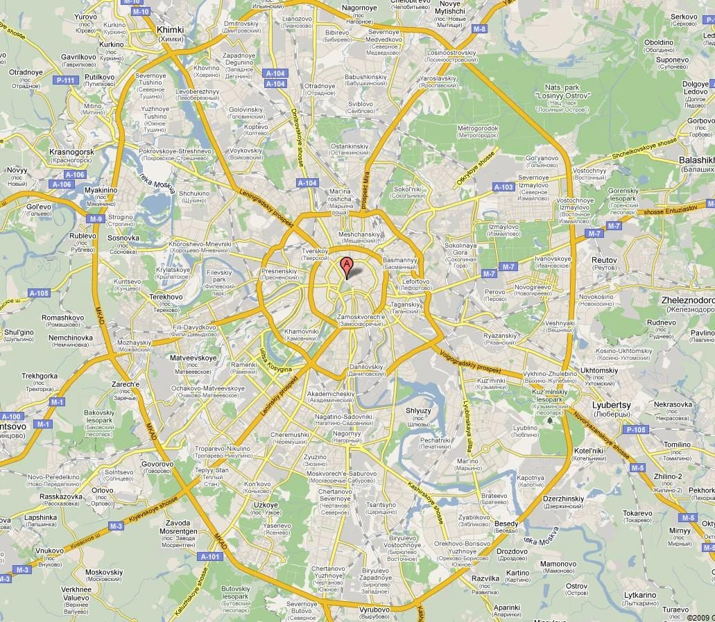 莫斯科郊区图