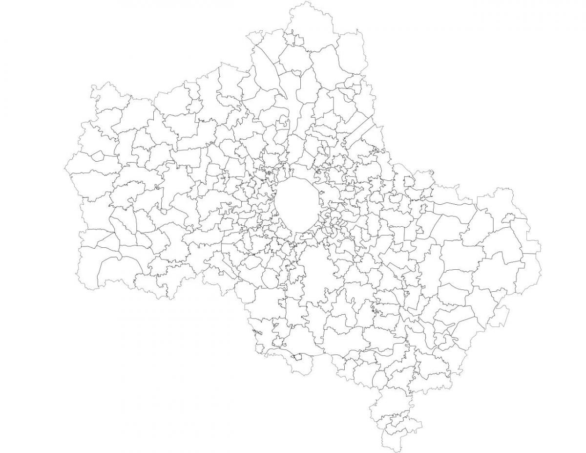 莫斯科市政地图