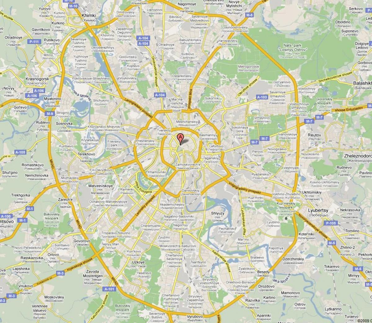 莫斯科郊区图