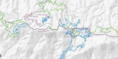 地图上的莫斯科山路