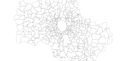 莫斯科市政地图